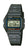 Casio herrklocka med digital display och mörkgrönt armband i plast