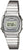 Casio damklocka med silverfärgat metallarmband och rektangulär LCD-display