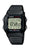 Casio digital herrklocka med svart plastarmband och digital display