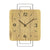 AMS W9700 Wanduhr Wildeiche • Quarzwerk • Metall-Design