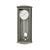 Zegar ścienny AMS Regulator R2748 antracytowy • 14-dniowy mechanizm uderzeniowy • aluminiowa tarcza