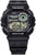 Casio herrklocka med digital display, boett och armband i svart, månfas- och tidvattensdata