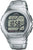 Casio radiostyrd klocka med silverfärgat metallarmband och rund digital display