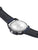 Luminox Herrenuhr Rückseite mit Beschriftung, schwarzes Band und Dornschließe