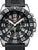 Herren-Chronograph: schwarzes Zifferblatt, schwarze Lünette, schwarzes Kautschukarmband