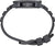 Luminox svart armband med stiftspänne och präglad bygel.