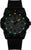 Luminox dykarur med svart silikonband och svart urtavla, lysande markeringar