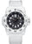 Luminox herrklocka med vitt hölje, svart urtavla och datumfönster