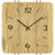 AMS W9700 Wanduhr Wildeiche • Quarzwerk • Metall-Design