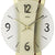 AMS Rimini W9397 Wanduhr Messing • Facettiertes Mineralglas • Made in Germany