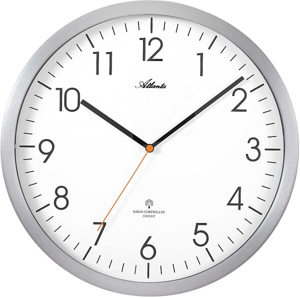 Väggklocka boettdiameter ca 30,5 cm - Atlanta Modell: 4382/4