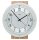 Väggklocka radiostyrd pendelklocka aluminium-urtavla - AMS Modell: 5214