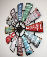 Väggklocka modern XXL 70cm - AMS Modell: 9531