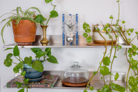 Bordsklocka aluminium skelettverk - Hermle Modell:...