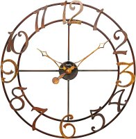 Väggklocka modern boettdiameter 60 cm - AMS Modell:...