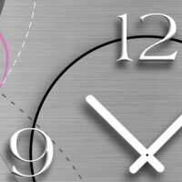 Väggklocka - Dixtime Modell: 3D-0053