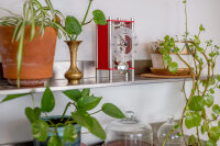 Bordsklocka aluminium skelettverk - Hermle Modell: 23036-360721