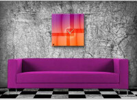 Modern väggklocka - Dixtime Modell: 5010