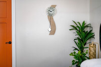 Pendlyklocka beige kvartsklockverk - Hermle Modell:...