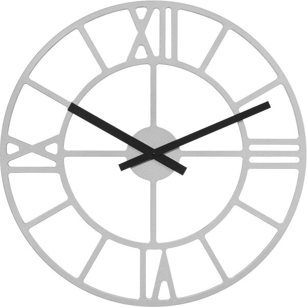 Väggklocka kvartsklockverk grå - Hermle Modell: 30915-X52100