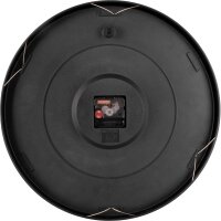 Väggklocka, modern, diameter 40,6 cm - Karlsson Modell: KA5847BK