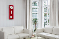 Pendlyklocka röd 31-dagars verk - Hermle Modell: 71006-360761