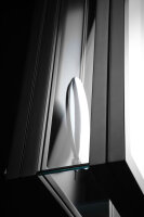 Pendlyklocka svart 31-dagars verk - Hermle Modell: 71007-740761