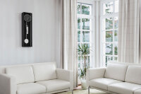 Pendlyklocka svart 31-dagars verk - Hermle Modell: 71007-740761