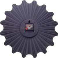 NeXtime 3286BR "Sunny" väggklocka, brunmetallic