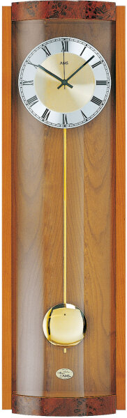 Pendlyklocka, kvartsklocka, körsbär - AMS Modell: 7087/9