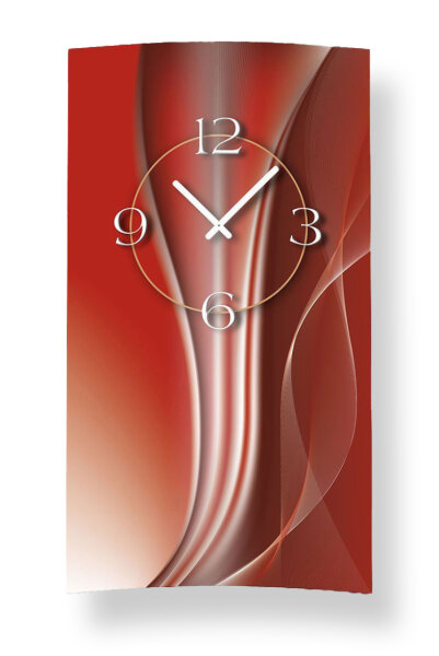 Väggklocka - modern - Dixtime Modell: 3D-0019