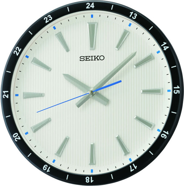 modern väggklocka diameter: 35 cm - Seiko Modell: QXA802J