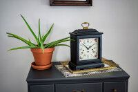 Mekanisk bordsklocka - vintage svart - Hermle Modell: 22915-V80340