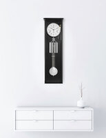 Väggklocka svart nickel - Hermle Modell: 71009-740351