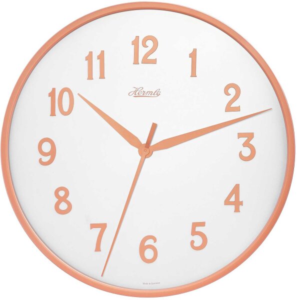 modern väggklocka med kvartsklockverk - Hermle Modell: 30921-V52100
