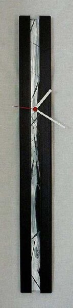 modern väggklocka 100 x 10 cm (H x B) - Ferdisign Modell: 1964