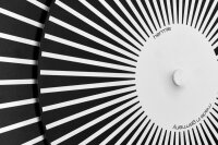 Väggklocka kvartsklocka svart - Hermle Modell: 30930-742100