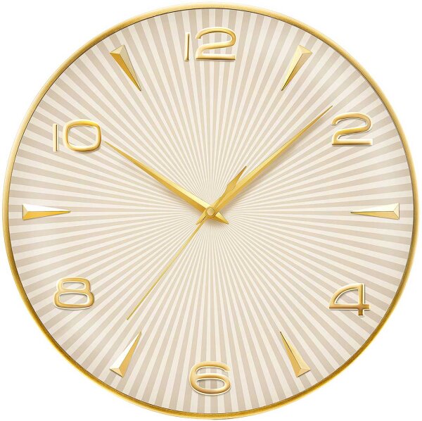 Design-väggklocka - Atlanta Modell: 4534