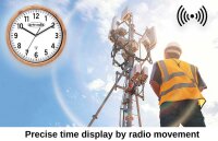 artvendis-by-AMS 5576B väggklocka modern radiostyrd klocka