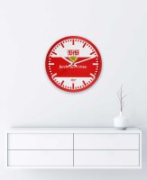 modern väggklocka med kvartsklockverk - Hermle Modell: 31893-002100