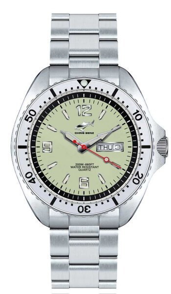 Herrklocka dykarklocka - Serie: Chris Benz One Man - Chris Benz Modell: 200M