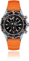 Herrklocka dykarklocka - Serie: Depthmeter Chronograph...