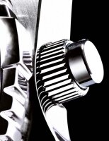 Herrklocka dykarklocka - Serie: Depthmeter Chronograph 300M - Chris Benz Modell: CB-C300-O-MB