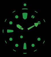 Herrklocka dykarklocka - Serie: Chris Benz Deep 500M Automatic - Chris Benz Modell: CB-500A-O-MB