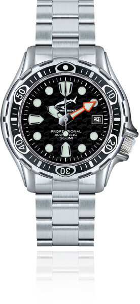 Herrklocka dykarklocka - Serie: Chris Benz Deep 500M Automatic - Chris Benz Modell: CB-500A-S-MB
