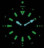 Herrklocka dykarklocka - Serie: Chris Benz Deep 1000M - Chris Benz Modell: CB-1000-SP-KBB