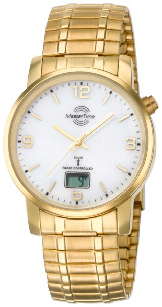 Herrklocka radiostyrd armbandsklocka - Master Time Modell: MTGA-10312-12M
