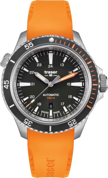 Herrklocka P67 Diver Automatic Svart Serie: Diver Collection - Traser Modell: 110323
