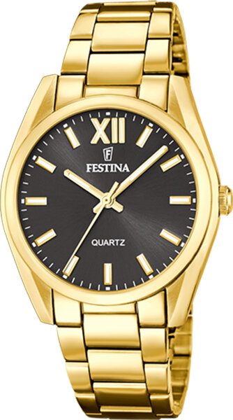 Damklocka rostfritt stål PVD gulguld - Festina Modell: 20640_6