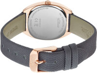 Damklocka rostfritt stål textilband - s.Oliver...